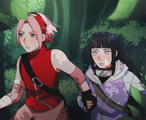 hinata e sakura|HINATA X SAKURA